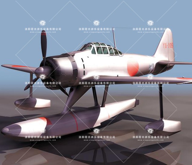 蜀山3D模型飞机